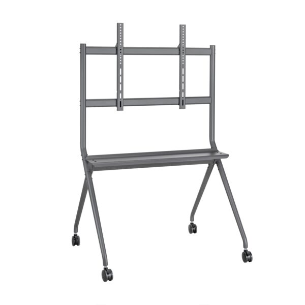 SOPORTE SUELO RUEDA BANDEJA PANTALLA 120KG 50-86 NEGRO AISENS FT86FE-143