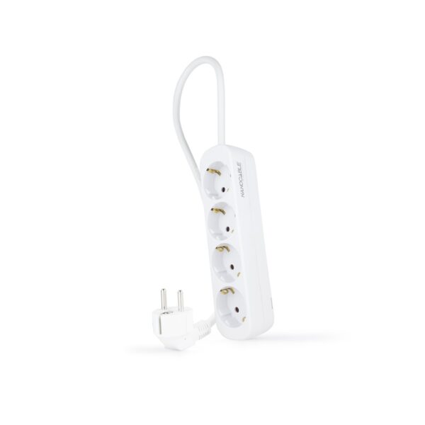 REGLETA 4 TOMAS 1.4 M BLANCA 10.34.0004-NS NANOCABLE