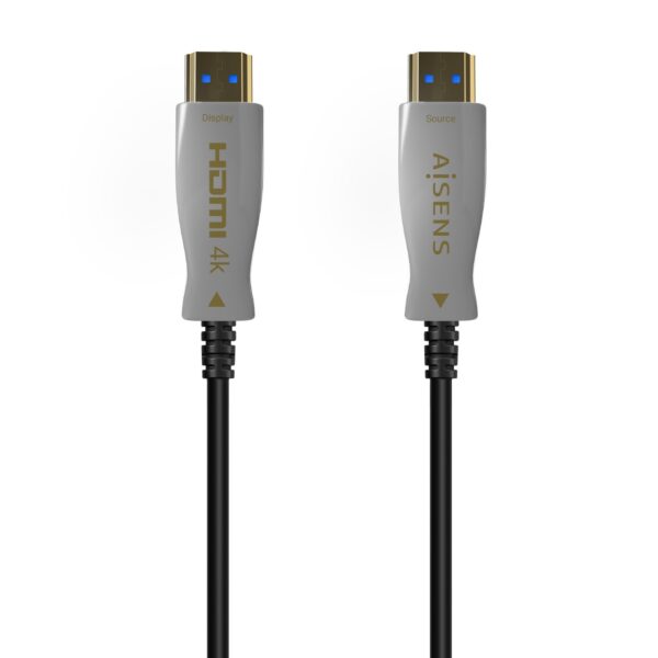 CABLE HDMI V2.0 AOC PREM ALTA VELO 4K60HZ18GBP AM-AM NEGRO 125M AISENS A148-0699