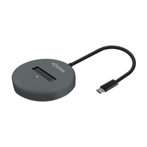 DOCK AISENS USB-C M.2 NGFF SATA NVME A USB3.1 GEN2 GRIS ASUC-M2D014-GR