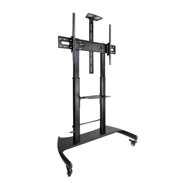 SOPORTE DE SUELO CON RUEDA TV 60-100 REGULABLE ARES TOOQ FS20404HM-B