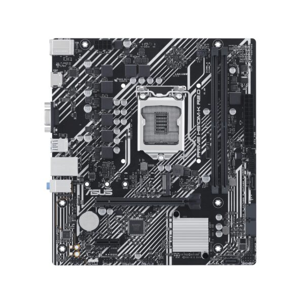 PB S1200 ASUS H510M-K R2.0 2DDR4 4SATA3 M.2 PCIE HDMI VGA USB3.2 MATX