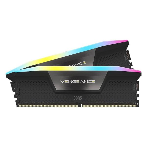 MEMORIA KIT DDR5 32GB(2X16GB) PC5-48000 6000MHZ CORSAIR VENGEANCE NEGRA RGB