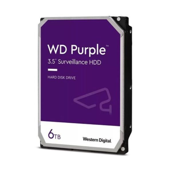 HD  SATA III  6TB  WESTERN DIGITAL PURPLE SURVEILLANCE 256MB WD64PURZ