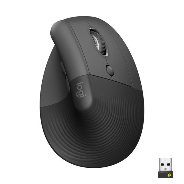 RATON LOGITECH INALAMBRICO ERGONOMICO LIFT VERTICAL 910-006473