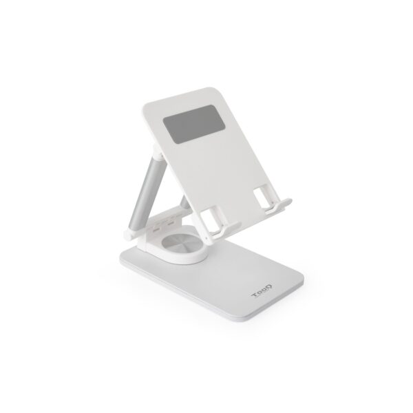 SOPORTE SOBREMESA PLEGABLE TABLET 12,9 BLANCO TOOQ PH-HERMES-LUNA