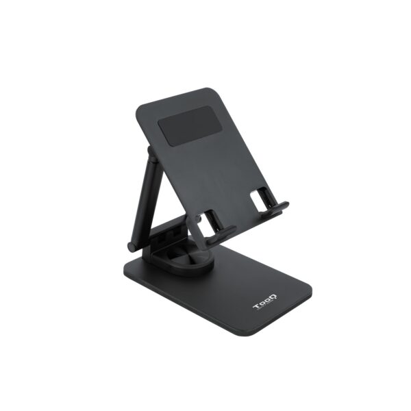 SOPORTE SOBREMESA PLEGABLE TABLET 12,9 NEGRO TOOQ PH-HERMES-HALLEY