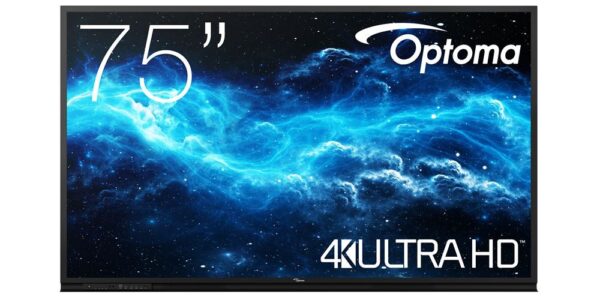 PANTALLA DIGITAL INTERACTIVA OPTOMA 75 4K UHD 3840X2160 TOUCH 3752RK AND11