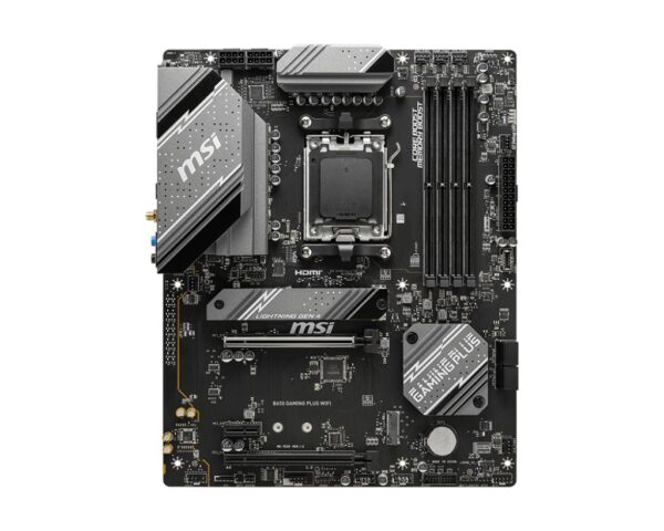 PB AMD SAM5 MSI B650 GAMING PLUS WIFI 4DRR5 2PCIE HDMI DP 4SATA3 2M.2 USB3.1 ATX