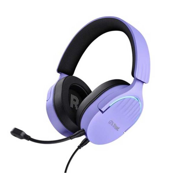 AURICULAR TRUST GXT490P FAYZO GAMING RGB MICROFONO 7.1 USB MORADO 25303
