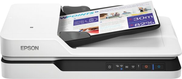 SCANNER EPSON SUPERFICIE PLANA WORKFORCE DS-1660W WIFI A4 B11B244401