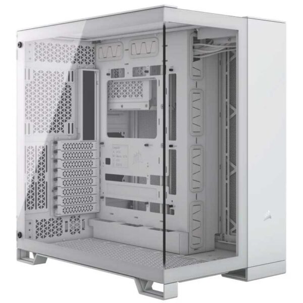 CAJA ATX SEMITORRE DUAL CORSAIR 6500X CRISTAL TEMPLADO WHITE