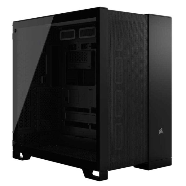 CAJA ATX SEMITORRE DUAL CORSAIR 6500D AIRFLOW CRISTAL TEMPLADO BLACK