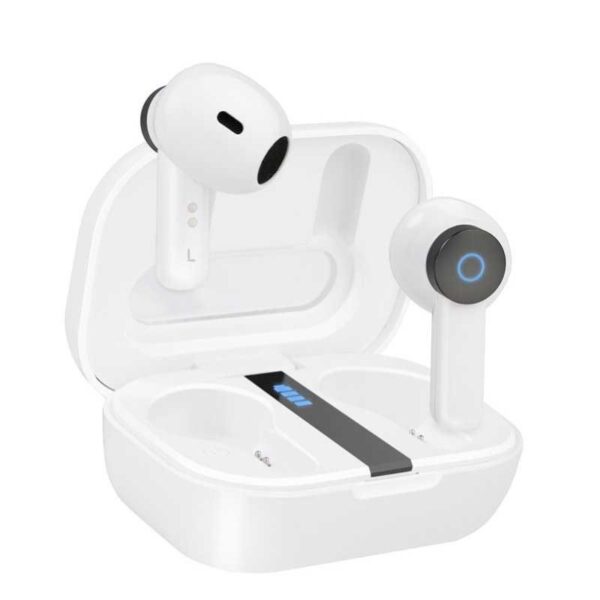 AURICULAR TOOQ BENDER INALAMBRICO + MICROFONO  BLANCOS  TQBWH-0031W