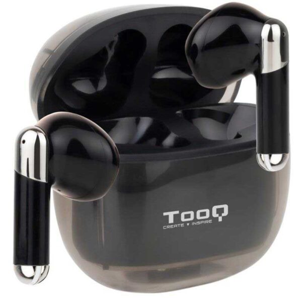 AURICULAR TOOQ ONYX INALAMBRICO + MICROFONO NEGROS  TQBWH-0054B