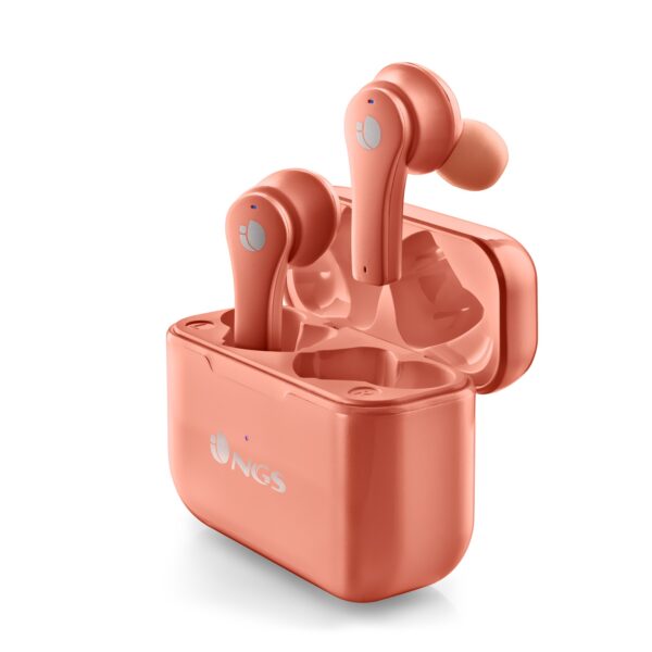 AURICULAR NGS ARTICA INALAMBRICO BT 5.1 TRUE WIRELESS TACTIL ARTICABLOOMCORALuc