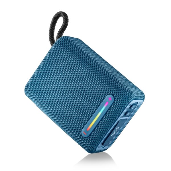 ALTAVOZ NGS PORTATIL ROLLER FURIA1 BLUE BT 15W FM IPX6 RGB USB IN
