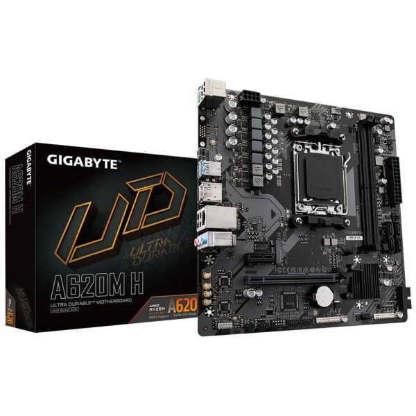 PB AMD SAM5 GIGABYTE A620M H 2DDR5 4SATA3 M2 HDMI DP MATX