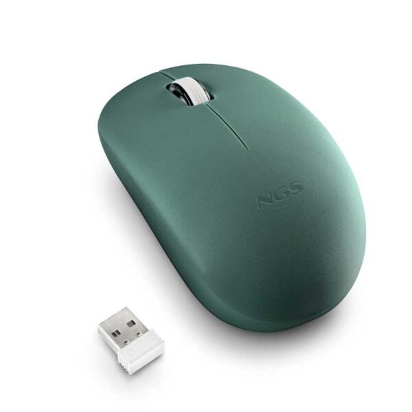RATON NGS INALAMBRICO FOG PRO GREEN USB 1000DPI
