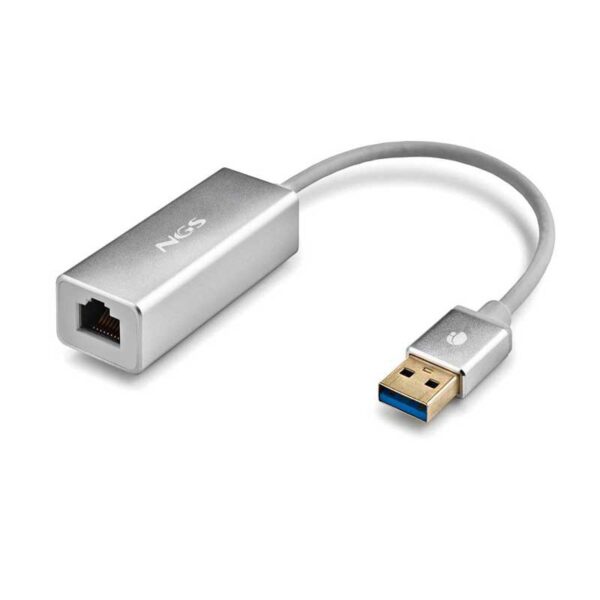 CONVERSOR USB 3.0 A ETHERNET GIGABIT RJ45 HEMBRA 15CM NGS HACKER3.0