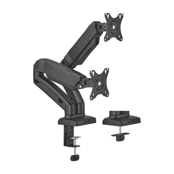 SOPORTE MESA GIR INCL MONITOR TV 9KG 3 PIV 2 BRAZ 17-32 NEGRO AISENS DT32TSR-221