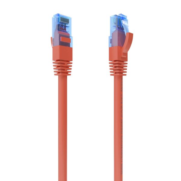 CABLE RED LATIGUILLO RJ45 CAT.6 UTP AWG26 CCA ROJO 1.0M AISENS A135-0789