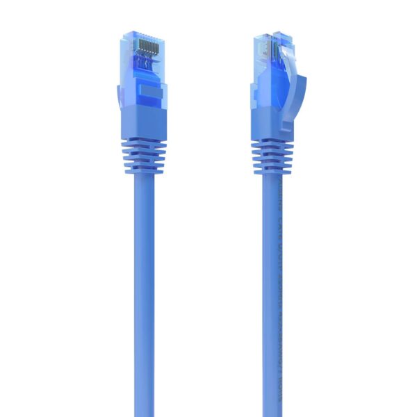CABLE RED LATIGUILLO RJ45 CAT.6 UTP AWG26 CCA AZUL 25CM AISENS A135-0795