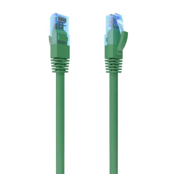 CABLE RED LATIGUILLO RJ45 CAT.6 UTP AWG26 CCA VERDE 3.0M AISENS A135-0812