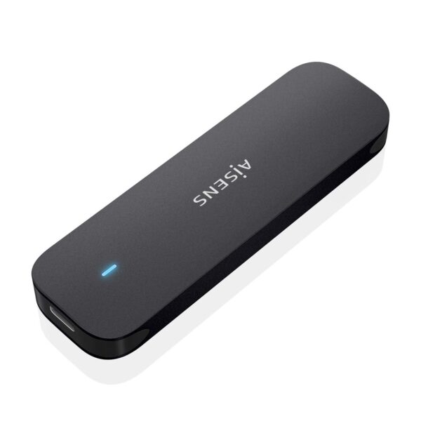 CAJA EXTERNA M.2 NGFF ASM2-024B NVMe A USB3.2 GEN2 NEGRA AISENS ASM2-024B