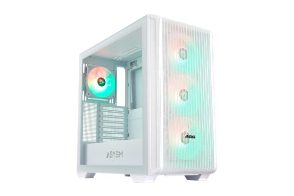 CAJA ATX  ABYSM GAMING DANUBE KAMP BX300 WHITE  AB123013