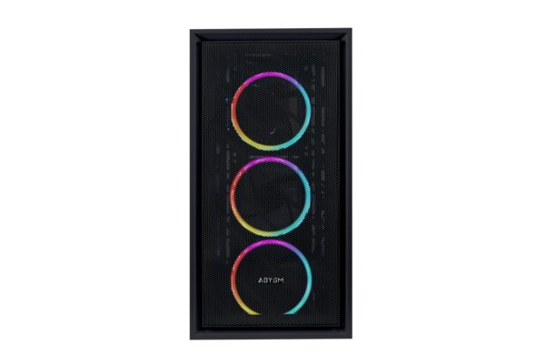 CAJA ATX ABYSM GAMING DANUBE KAMP BLACK - TEMPERED GLASS- AB812107