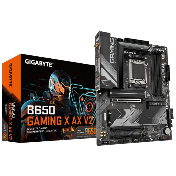 PB AMD SAM5 GIGABYTE B650 GAMING X AX V2 4DDR5 PCI5 LAN2.5 WF6 BT SATA3 M2 ATX