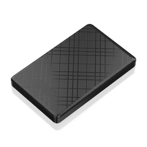 CAJA EXTERNA 2.5 9.5MM SATA A USB 3.0USB3.1 GEN1 NEGRA AISENS ASE-2522B