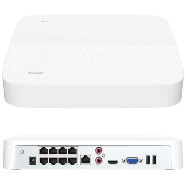 VIGILANCIA VIDEOGRABADOR TENDA RED HDMI 4K 8 CANALES N6P-8H