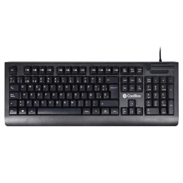 TECLADO COOLBOX USB CON LECTOR DNIE COO-TEC04DNI