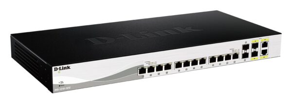 SWITCH D-LINK 16P DXS-1210-16TC 12P10GBase-T 2P SFP+ 2P COMBO GB SFP+ SOBREM RACK