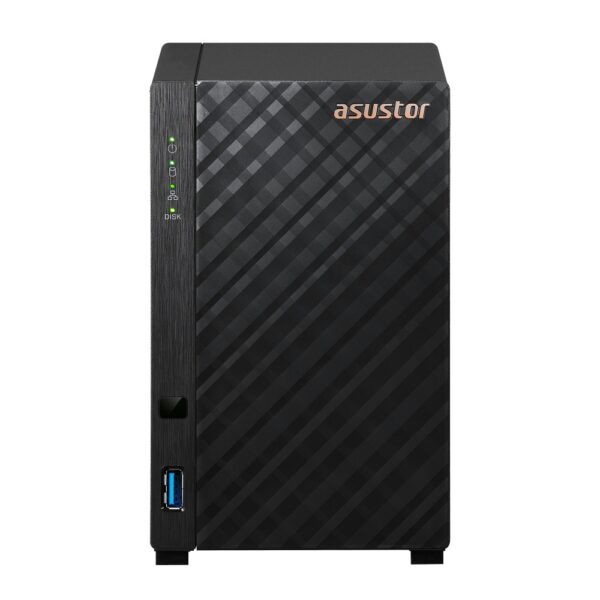 UNIDAD NAS ASUSTOR AS1102TL 2HDSA 3.5 QC 1.7GHZ 1GBDDR4 WOW USB3.2 GEN1