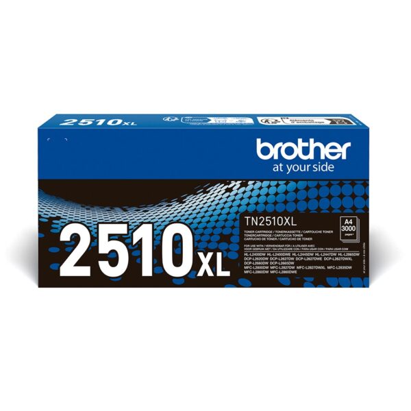 TONER BROTHER TN2510XL HDD2400DW HLL2445DW 3000 PAGINAS ORI NEGRO