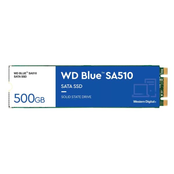 HD  SSD  500GB WESTERN DIGITAL BLUE M.2 2280 SA510 WDS500G3B0B