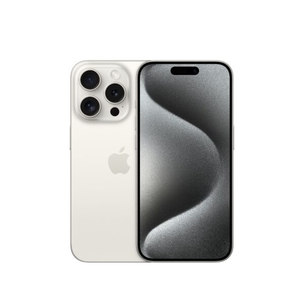 TELEFONO APPLE IPHONE 15 Pro 256GB 6.1 5G TITANIO BLANCO MTV43QL/A