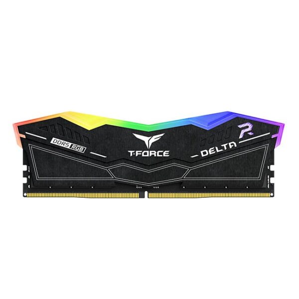 MEMORIA KIT DDR5 32GB (2X16GB) PC5-48000 6000MHZ TEAMGROUP DELTA RGB NEGRO CL38