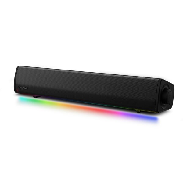 ALTAVOCES  CREATIVE BARRA SONIDO SB GS3 RGB WIRELESS BT AUX USB 24W