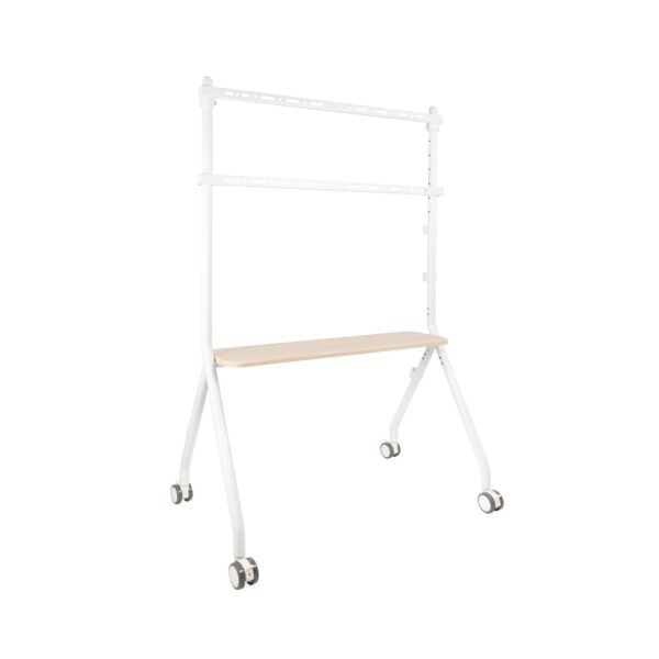 SOPORTE SUELO RUEDAS iLOVE PANTALLAS 49-80 BLANCO TOOQ FS20207M-W