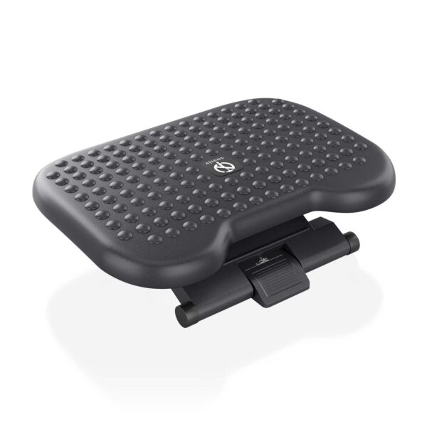 REPOSAPIES INCLINABLE Y ALTURA AJUSTABLE NEGRO AISENS FRT02-267