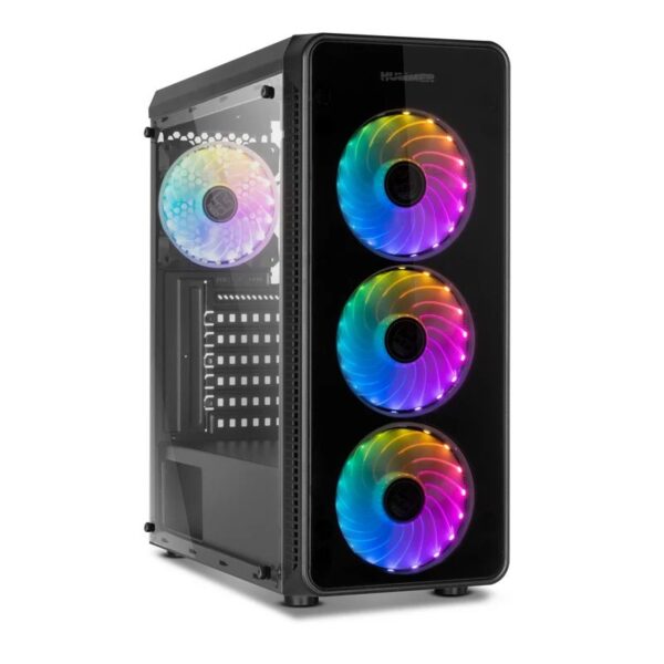 CAJA ATX SEMITORRE NOX HUMMER TGM NEGRA ARGB USB3
