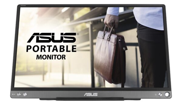 MONITOR 15.6 ASUS PORTATIL ZENSCREEN MB16ACE  IPS FULL HD USBC AUTO-ROTATE NEGRO
