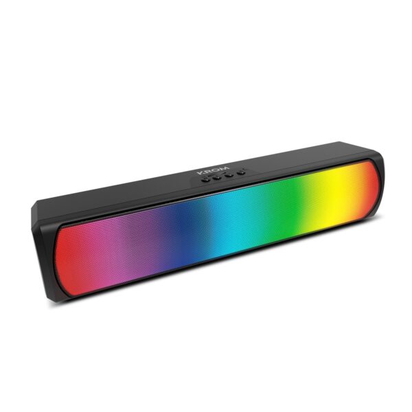 ALTAVOCES KROM K-POP BARRA SONIDO ARGB 3W BT JACK USB