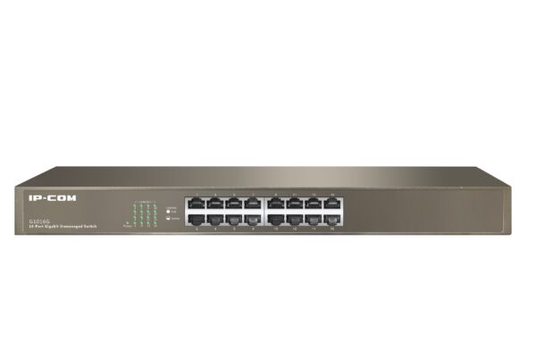 SWITCH IP-COM 16P GIGABIT METAL RACK G1016G
