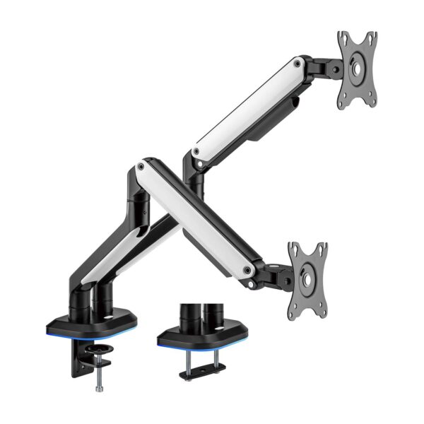 SOPORTE MONITOR MESA GAMING GIRA INCLI 9KG 17-32 NEGRO-BLANCO AISENS DT32TSR-297