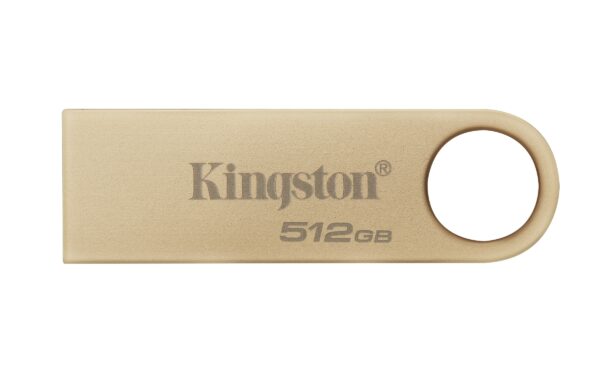 HD PORTATIL USB3.2 512GB KINGSTON DATATRAVELER SE9 G3 DORADO DTSE9G3/512GB